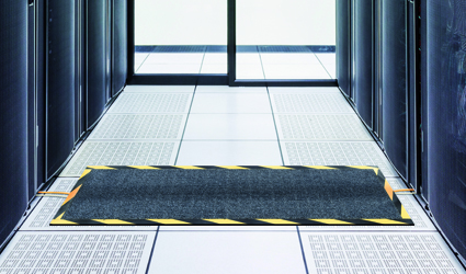 Kable-Mat - Kable-Mat in a corridor for preventing tripping hazards